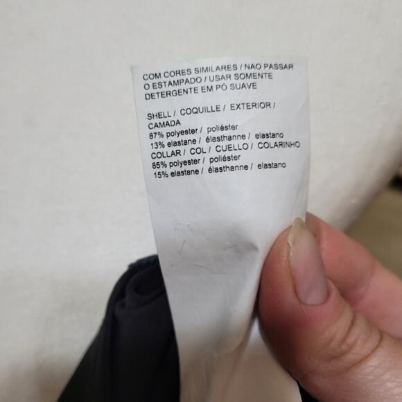 Puma Women's XS Nocturnal Long Sleeve Shirt Black Velvet Dry Cell Style 515697 - Picture 6 of 10